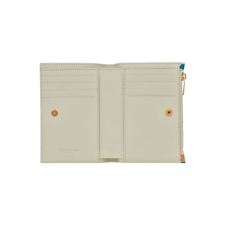 Buy Saint Laurent Floral Bi Fold Wallet 'Multicolor' - 668322 