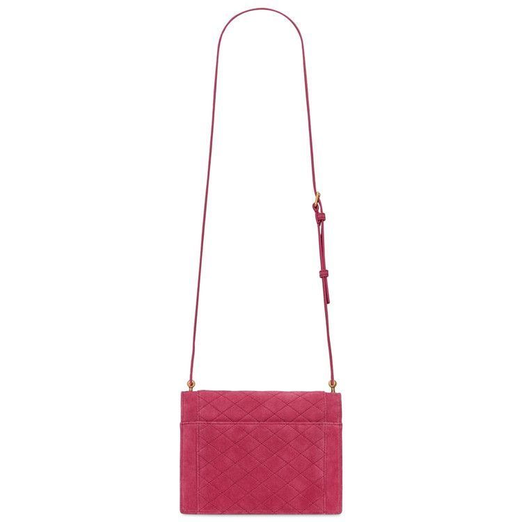 Saint Laurent Mini Gaby Monogram Satchel Bag Rose