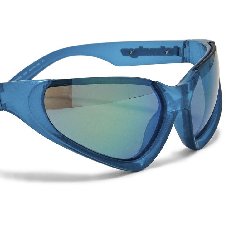 Balenciaga Sunglasses Shiny Light Blue