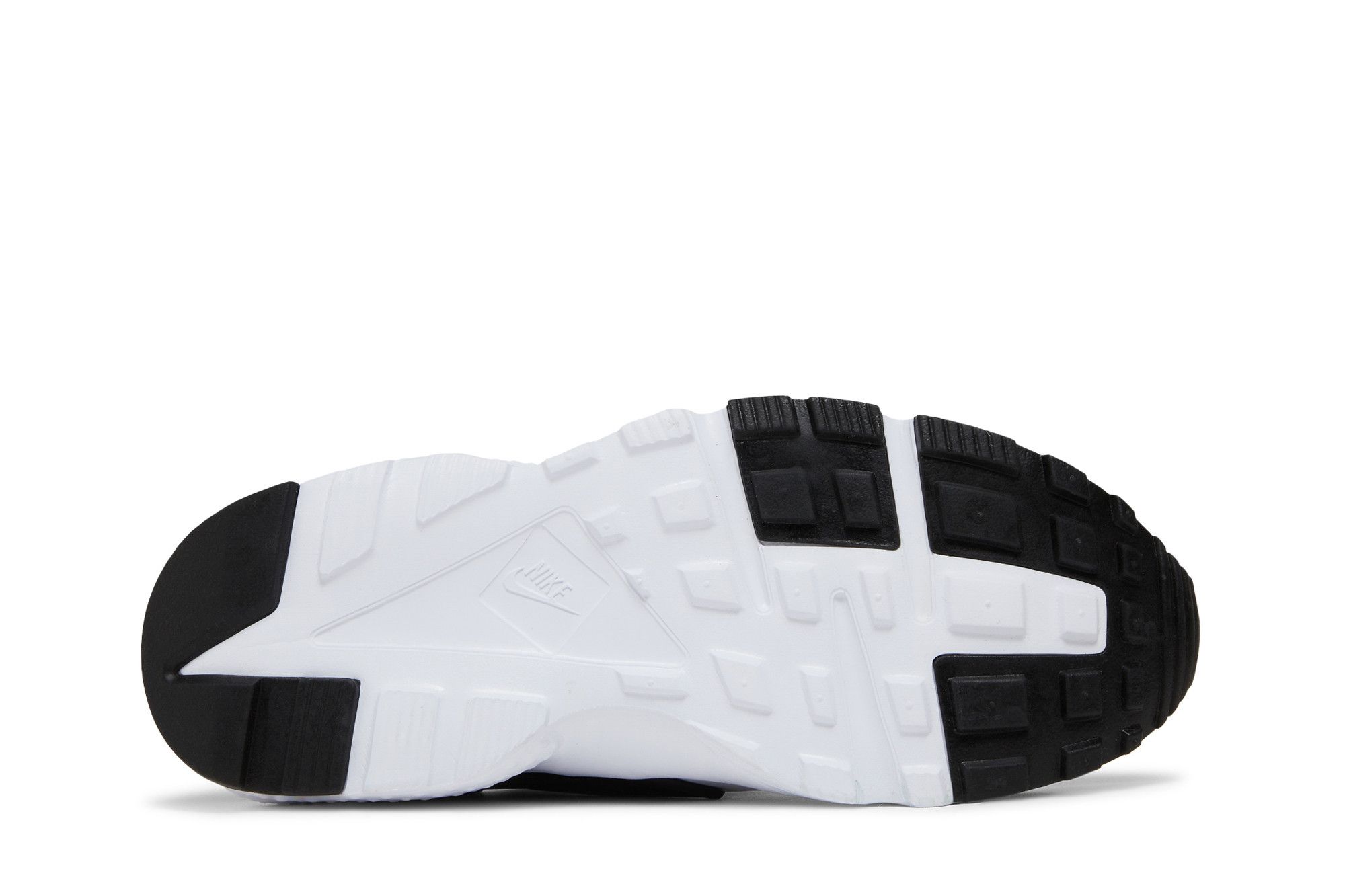 Pre-owned Nike Huarache Run Gs 'black White'