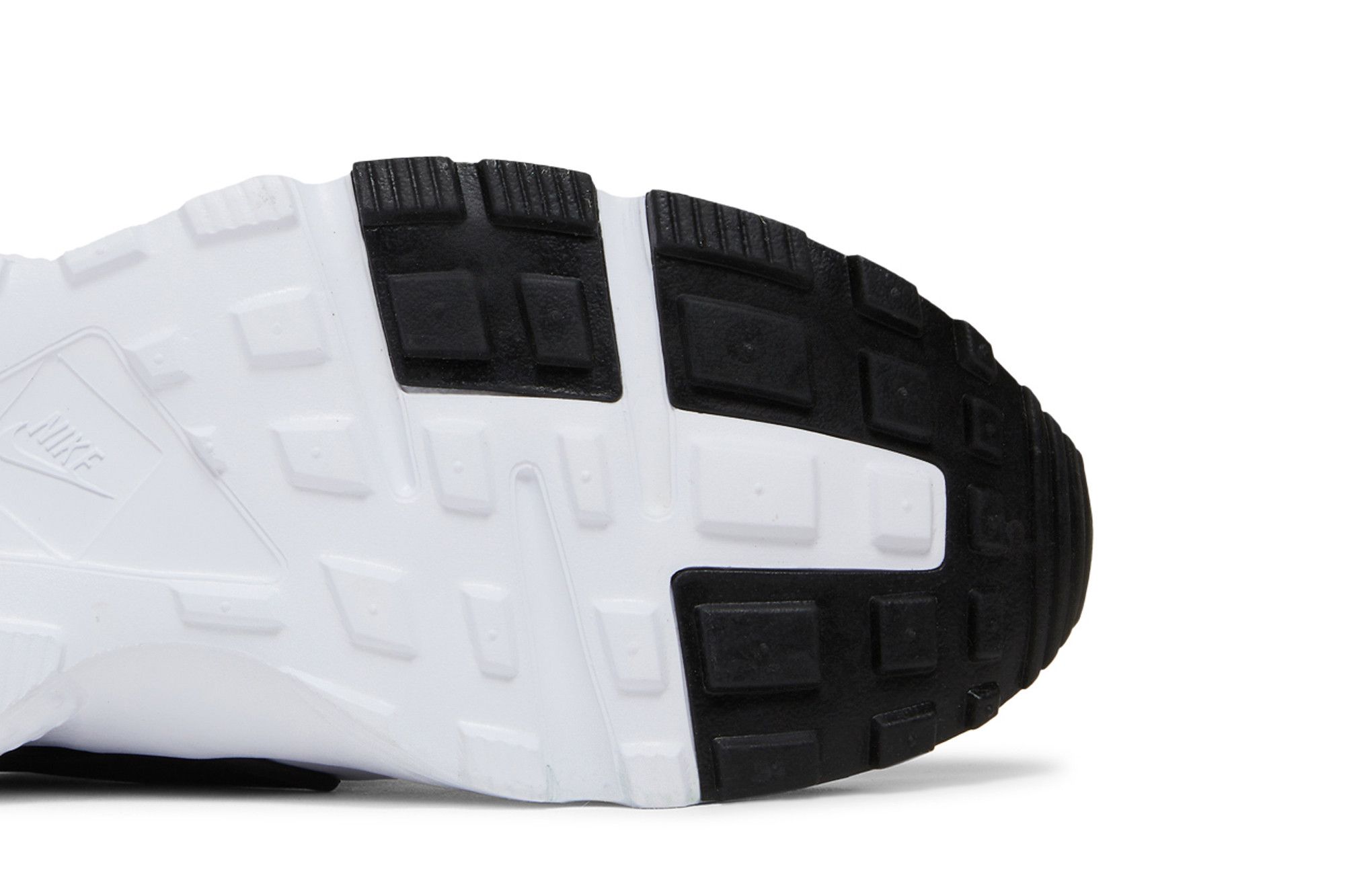 Pre-owned Nike Huarache Run Gs 'black White'