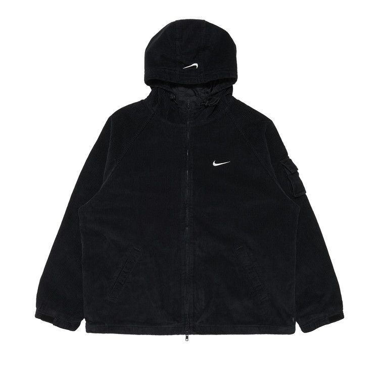 Buy Supreme x Nike Arc Corduroy Hooded Jacket 'Black' - SS22J1