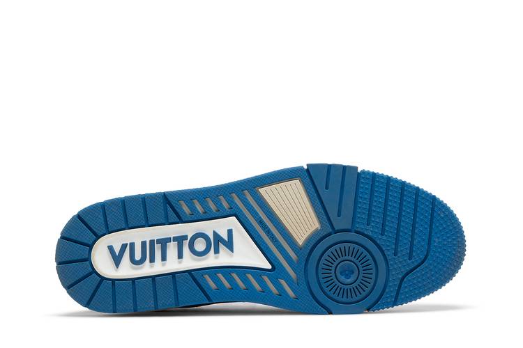 Louis Vuitton LV Trainer Sneaker Blue For Men 1A8WFP - Clothingta