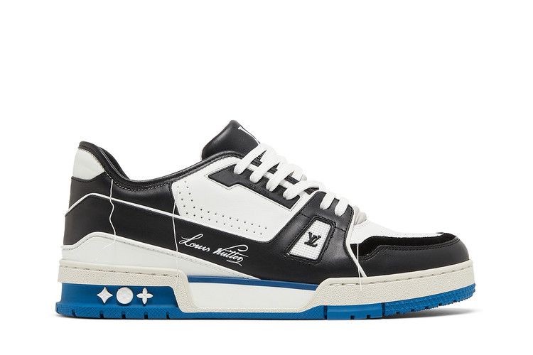 【超希少】Louis Vuitton LVトレイナー 1A8Q7N 2020年 Buy Louis Vuitton Trainer 'White Black Blue' - 1A8Q7N | GOAT