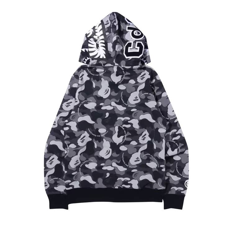 Buy BAPE x Comme des Garçons Osaka Shark Full Zip Hoodie