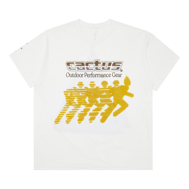 Cactus Jack By Travis Scott Cactus Performance T-Shirt 'white'