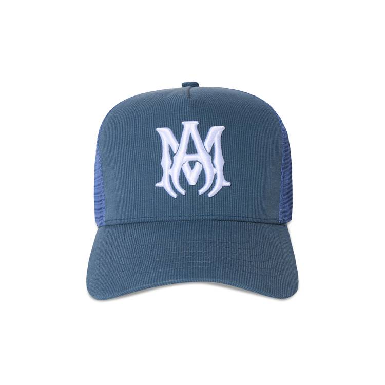 Buy Amiri Ma Trucker Hat 'Pond Blue/White' - SS22MAH001 943