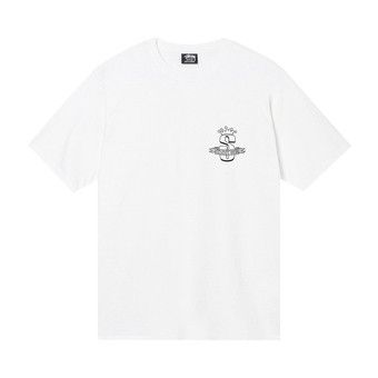 Buy Stussy Gear Banner Tee 'White' - 1904797 WHIT | GOAT