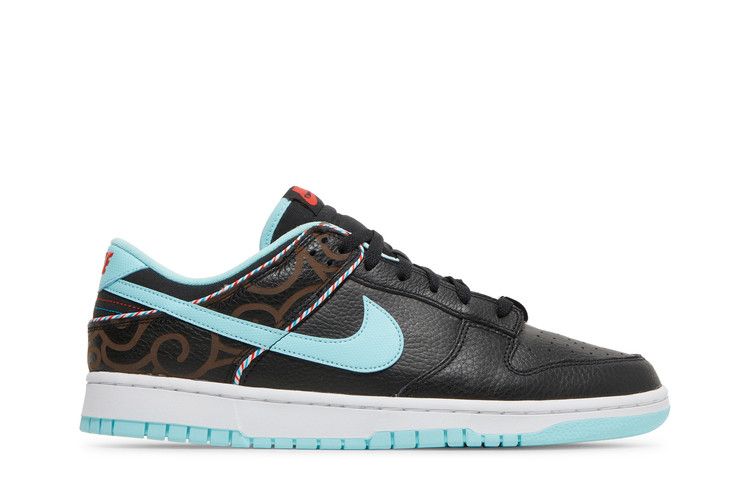 Nike Dunk Low SE Barber Shop Black — foto 2