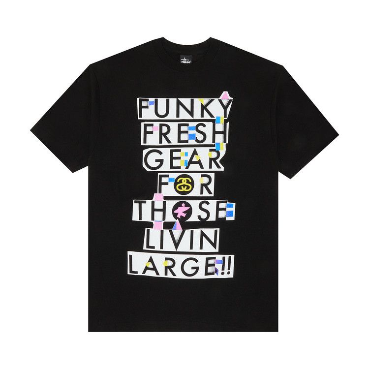 Buy Stussy Funky Fresh Gear For Those Livin Large!! Tee 'Black