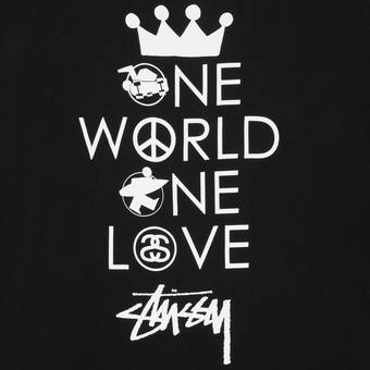 Buy Stussy Gear One World One Love Long-Sleeve Tee 'Black' - 0535 