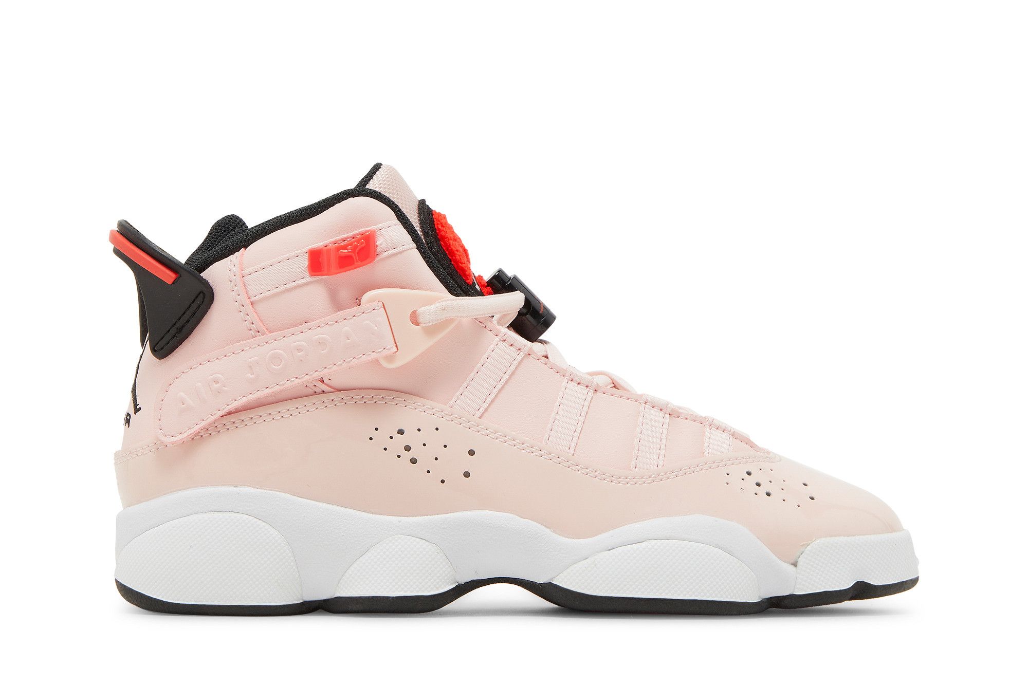 Pre-owned Air Jordan Jordan 6 Rings Gs 'atmosphere' In Pink