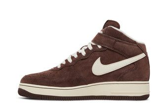 Nike air shop force 1 chocolate