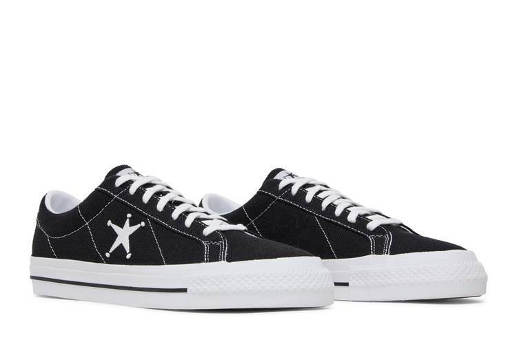 Buy Stussy x One Star Low 'Black' - 173120C | GOAT