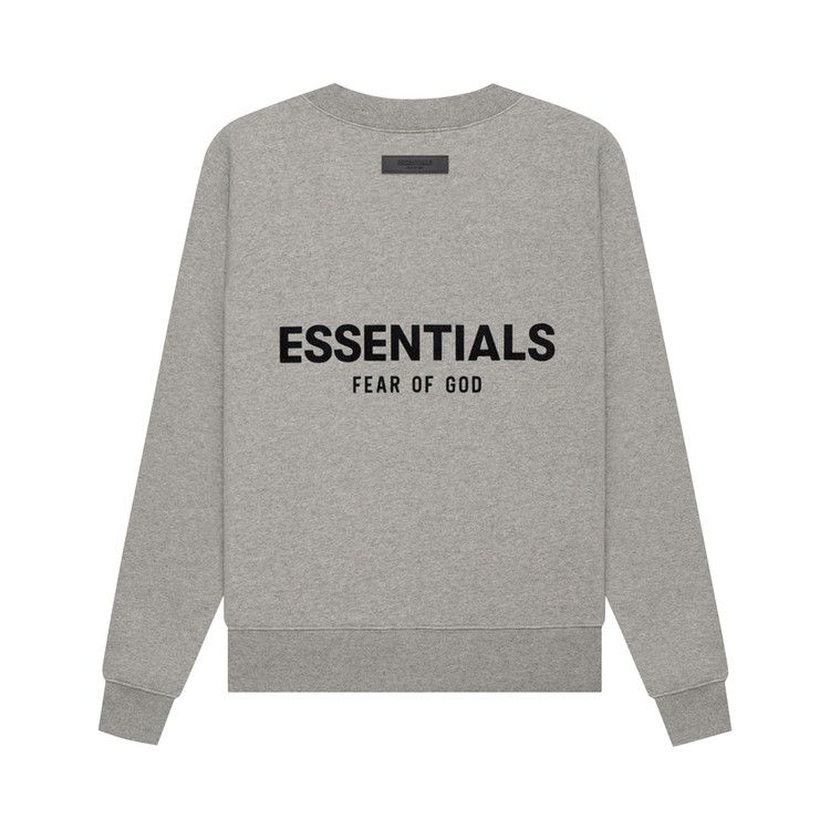 Buy Fear of God Essentials Crewneck 'Dark Oatmeal' - 192BT212123F