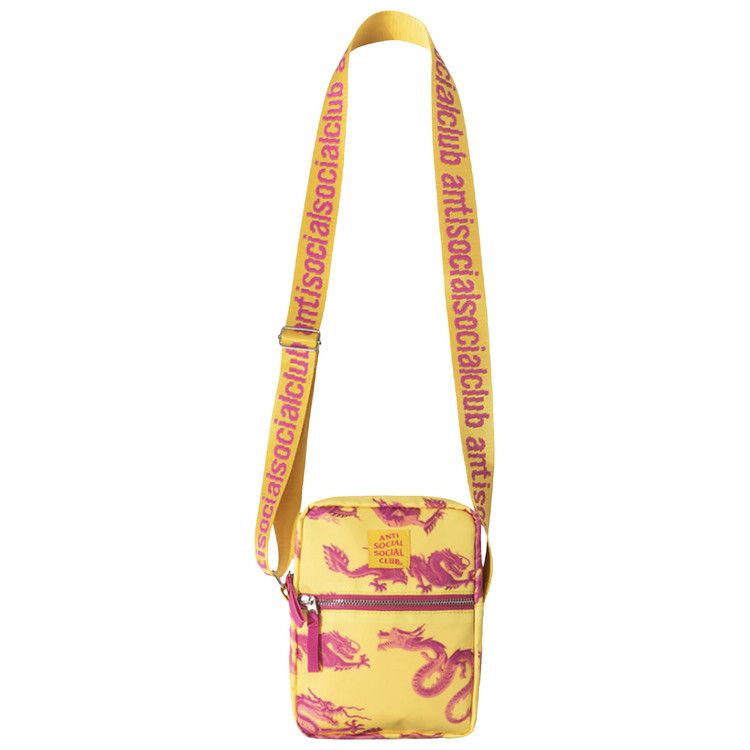 Anti Social Social Club 24K Side Bag 'Yellow'