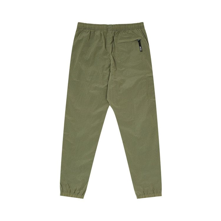 Buy Palace Cripstop Grid Joggers 'Olive' - P22JG141 | GOAT
