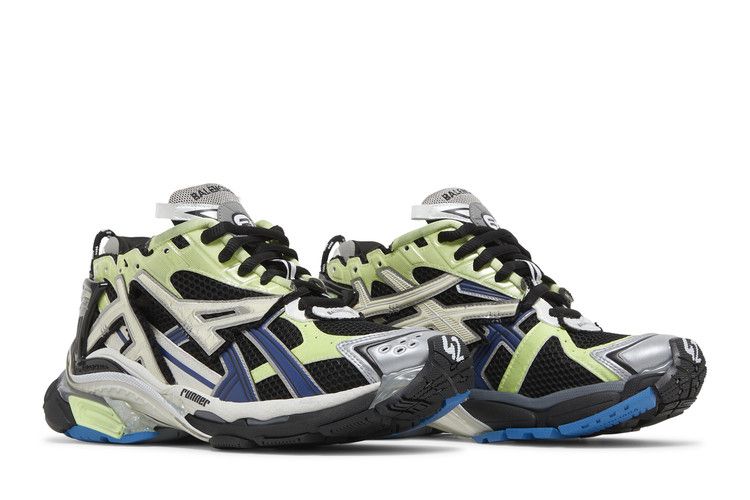 Balenciaga Runner Sneaker Grey Blue Green