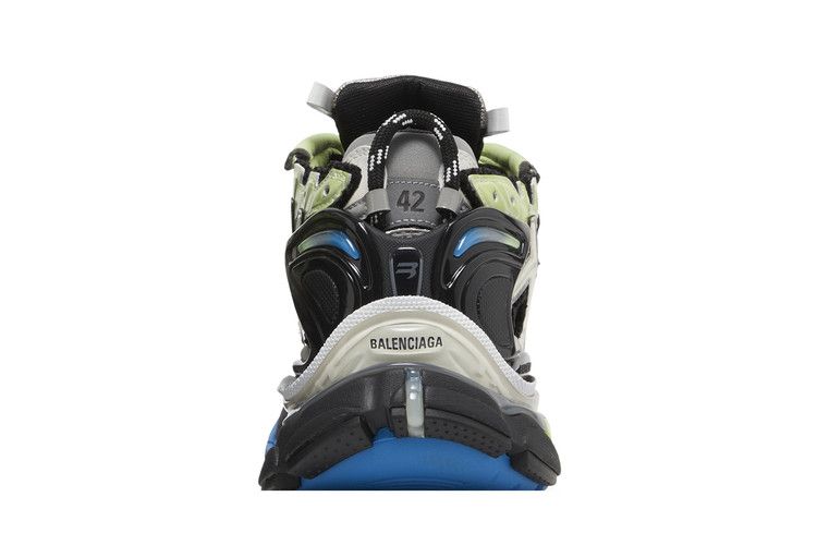 Balenciaga Runner Sneaker Grey Blue Green