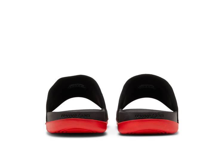  Nike Offcourt Slide Mens BQ4639 (8, BLACK/BLACK-CHILE RED,  numeric_8)