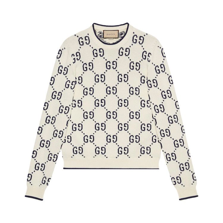 GUCCIアンゴラニットXS Buy Gucci GG Knit Sweatshirt 'Ivory' - 694767 XKCDF 9145 | GOAT
