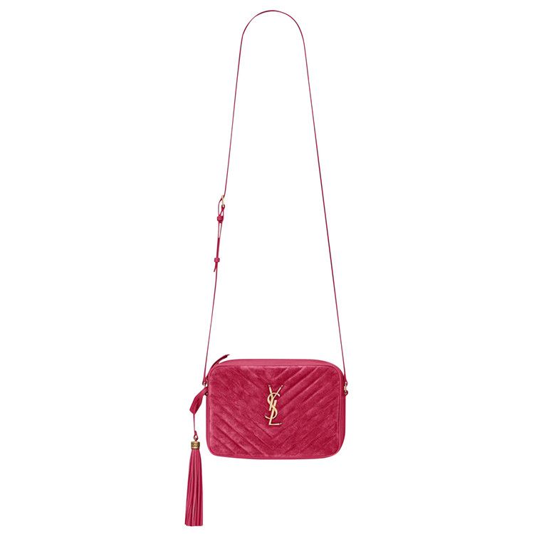 Saint Laurent Lou Camera Bag Rose Rubis