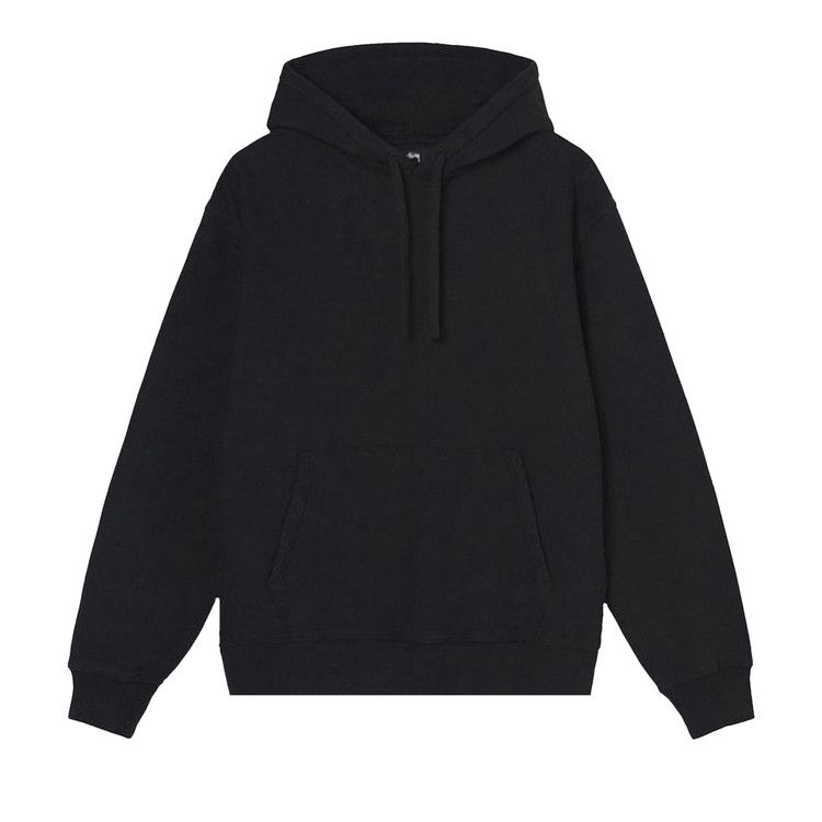Stussy Back Hood Appliqué Hood Black