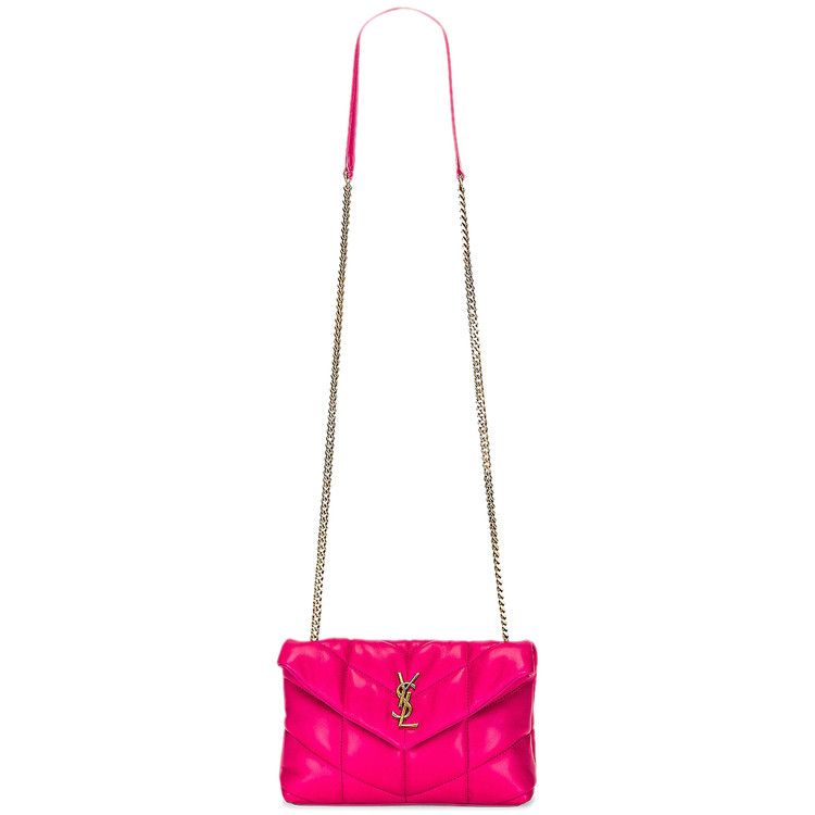 Saint Laurent Toy Puffer Bag 'bubble Gum'