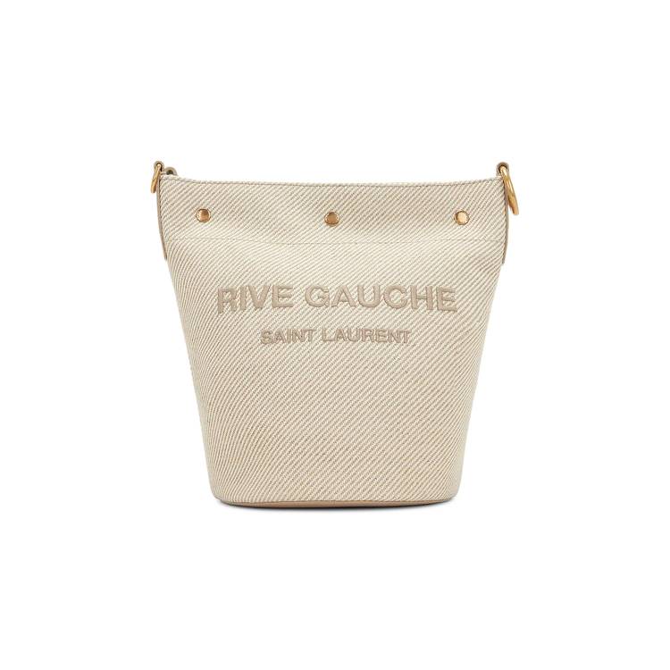 SAINT LAURENT RIVE GAUCHE NOE SEAU BUCKET BAG NATURAL PARLOUR X SYDNEY –  Parlour X