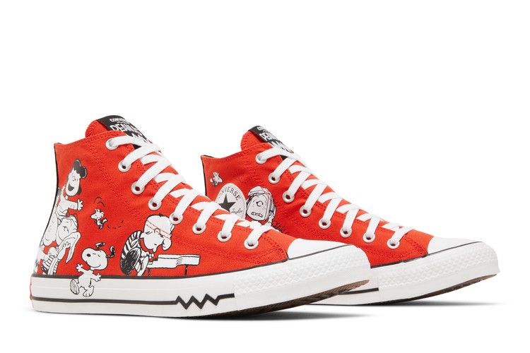 Peanuts X Converse Chuck Taylor All Star High Snoopy And Friends