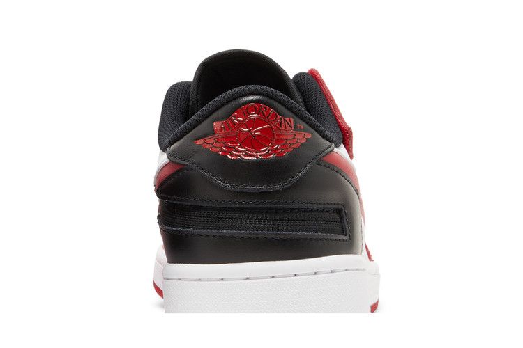 Air Jordan 1 Low Flyease White Gym Red