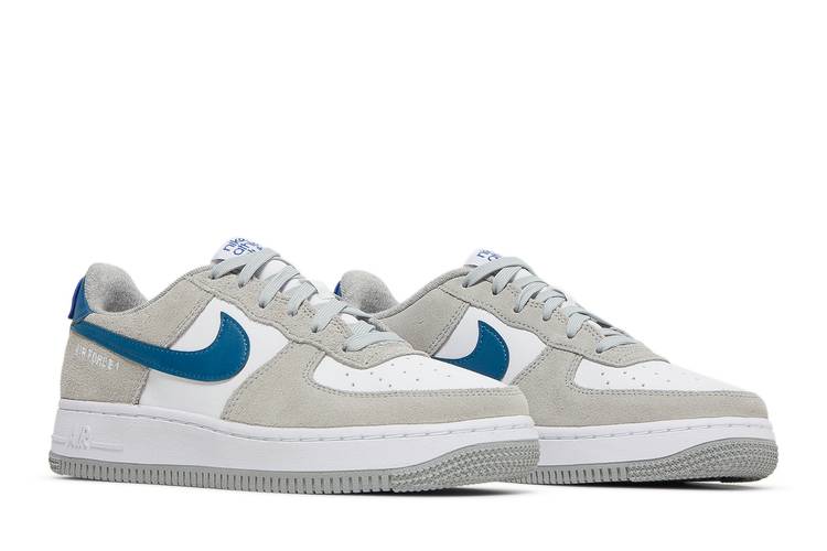 Nike Air Force 1 Low GS Athletic Club White Grey
