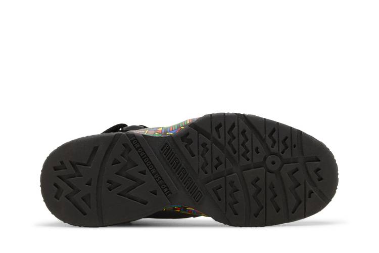 Nike Air Raid Urban Jungle Peace Black Multicolor Size 8.5 Sneakers  642330-003