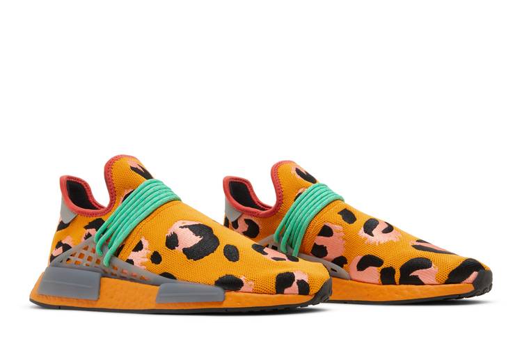 Adidas Pharrell Williams HU NMD Animal Print Size 13 Shoes NIB