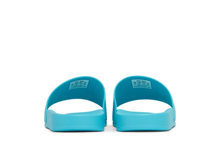 Balenciaga Pool Slides Bright Blue