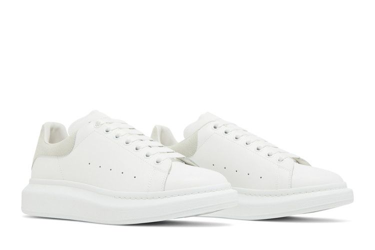 Alexander Mcqueen Oversized Sneaker White Light Grey