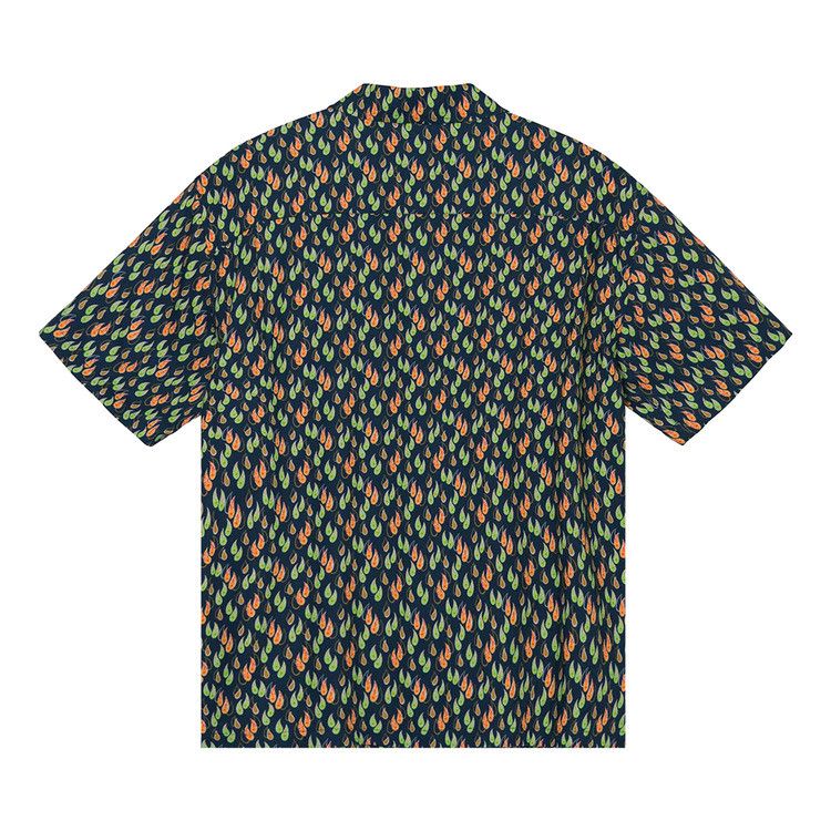 Stussy Paisley Tears Shirt Navy