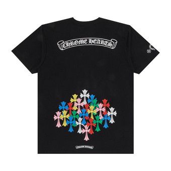 Buy Chrome Hearts Cross T-Shirt 'Black/Multicolor' - 1383