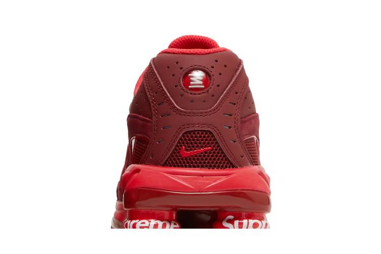 Nike Supreme x Shox Ride 2 Speed Red Sneakers