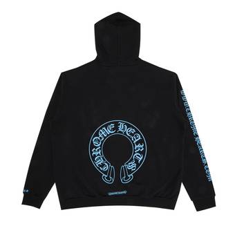 Chrome Hearts Online Exclusive Hoodie 'Black/Blue'