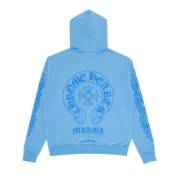 Chrome Hearts Hoodie Blue