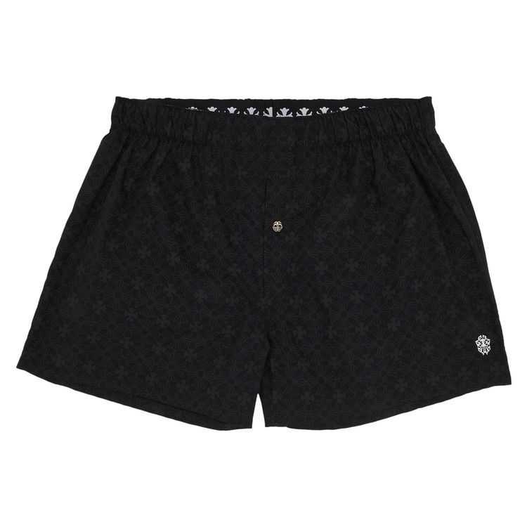 【完売間近】 Chrome Hearts Boxer Brief Shorts Black Red Chrome-Hearts-Foti-Boxer-Brief