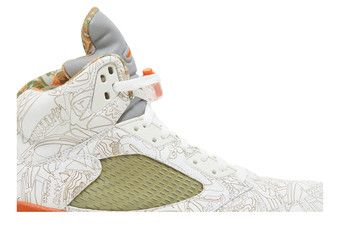 jordan retro 5 laser