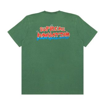 Buy Supreme Manhattan Tee 'Light Pine' - SS22T37 LIGHT PINE