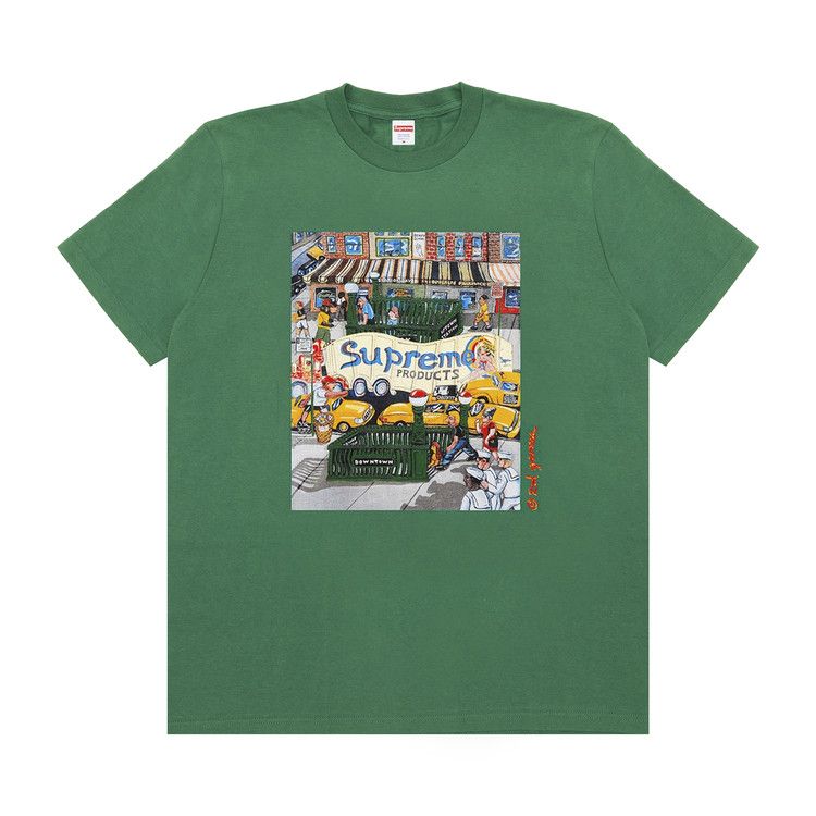 Buy Supreme Manhattan Tee 'Light Pine' - SS22T37 LIGHT PINE