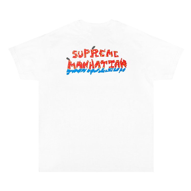 Supreme Manhattan Tee 'white'