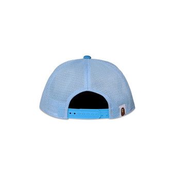 BAPE STA MESH CAP BLUE ベイプ A Bathing Ape Bape Sta Mesh Cap blue sax