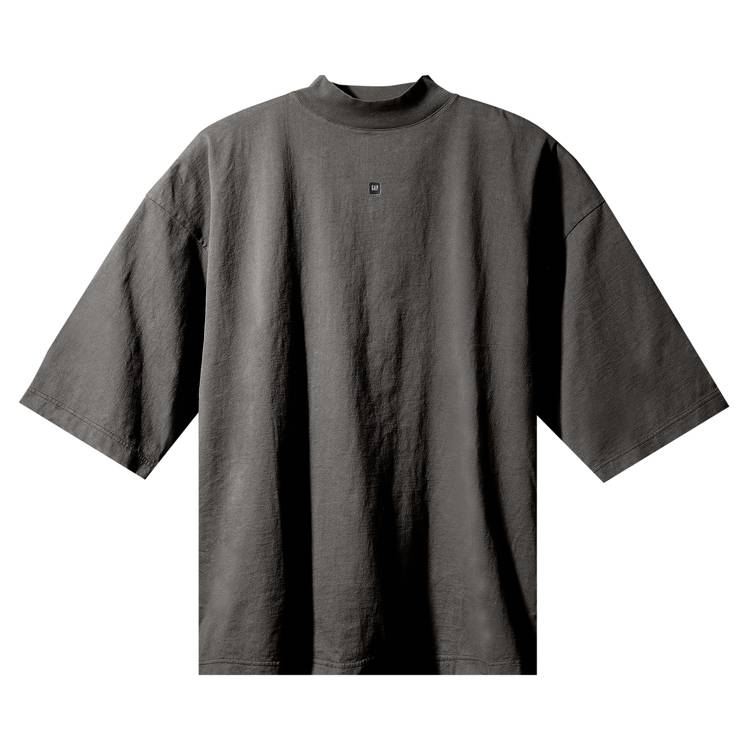 Yeezy Gap Engineered by Balenciaga Logo 3/4 Sleeve Tee 'Grey'