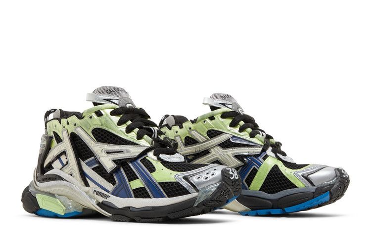 Balenciaga Wmns Runner Sneaker 'Grey Blue Green'