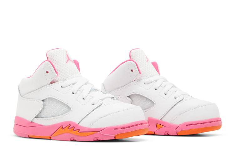 Buy Air Jordan 5 Retro TD 'Pinksicle' - 725172 168 - White | GOAT